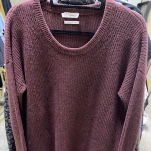Vince Maroon Sweater Sz M